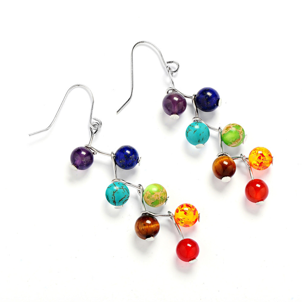 7 Chakra Earrings - Activate Energy Centers - Buddha & Karma